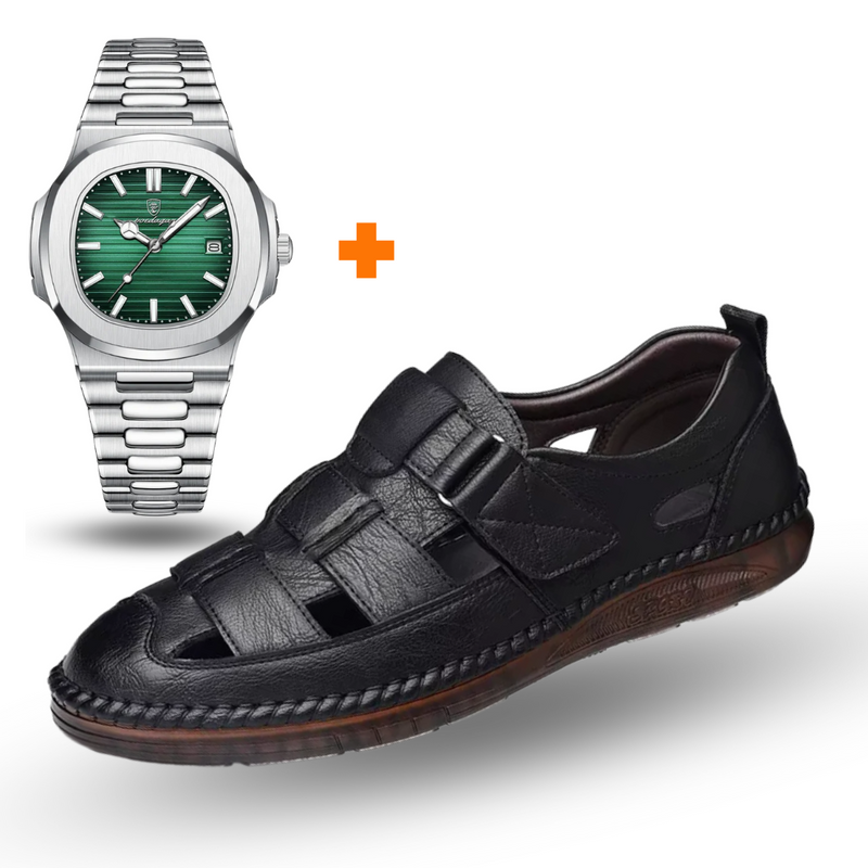 [PROMOÇÃO EXCLUSIVA]  Mocassim Ortopédico Italiano de Couro Legitimo + Brinde Exclusivo
